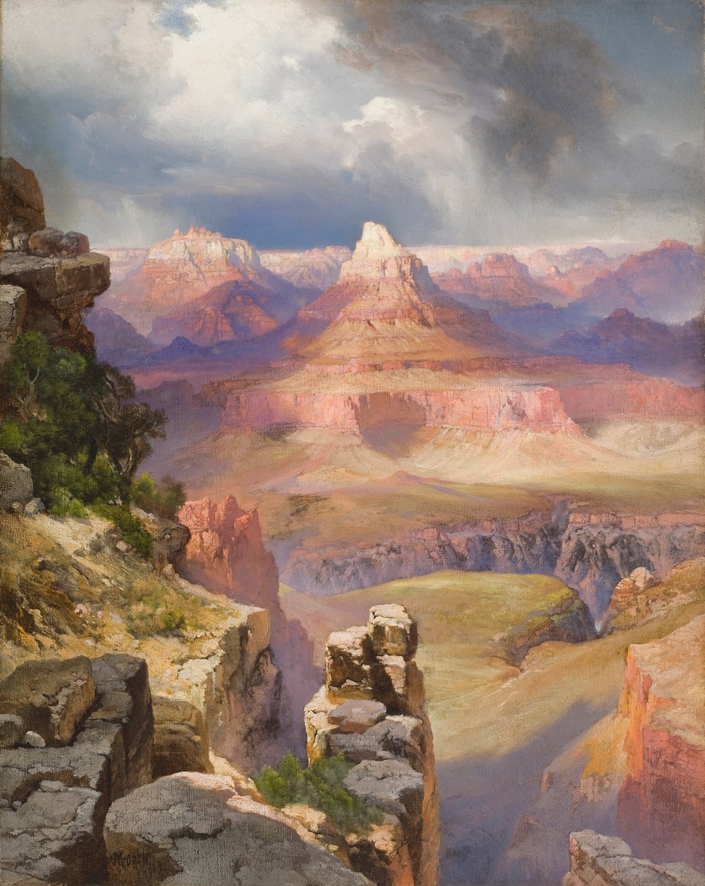 El Gran Cañón, 1909 de Thomas Moran
