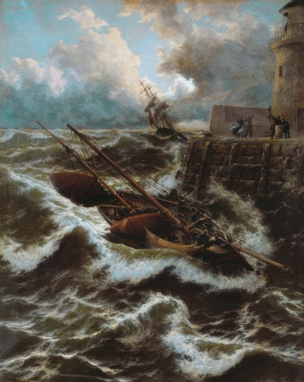 Después de una noche tormentosa de Thomas Rose Miles