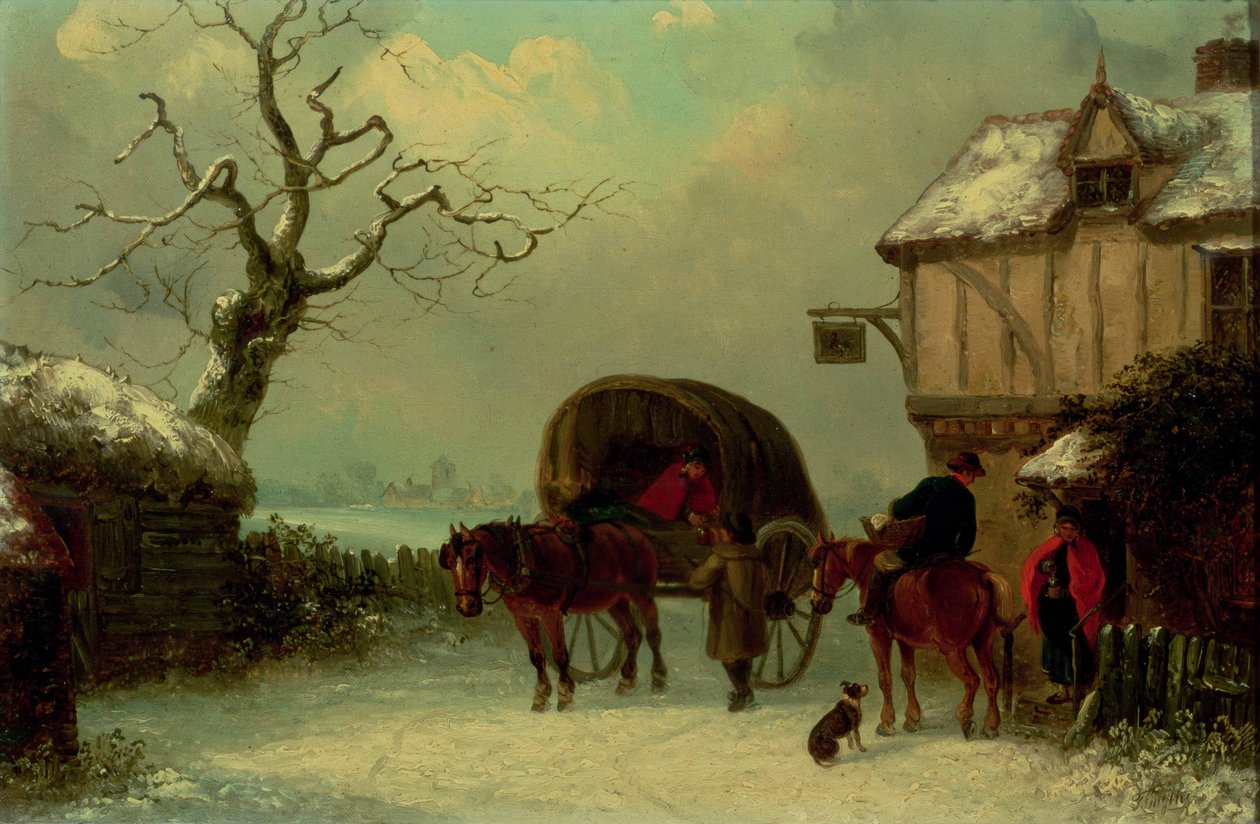 Un descanso en el camino - Parada en la posada de Thomas Smythe