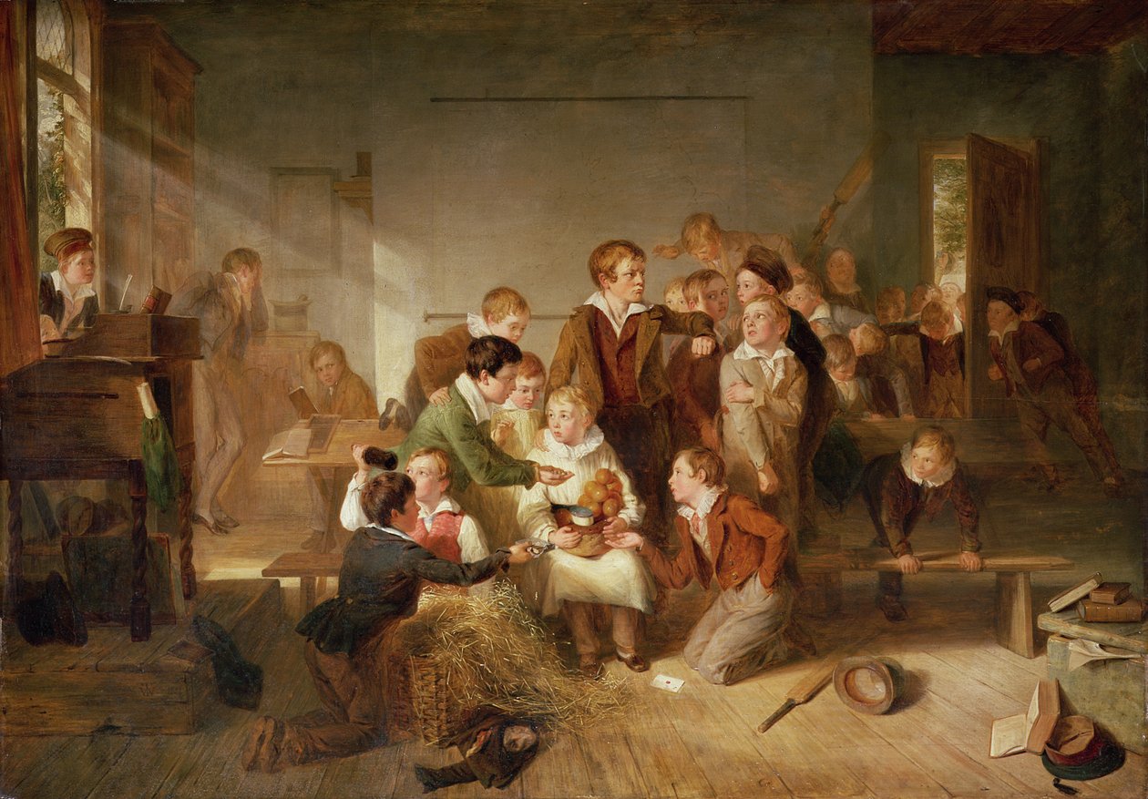 El niño con muchos amigos de Thomas Webster