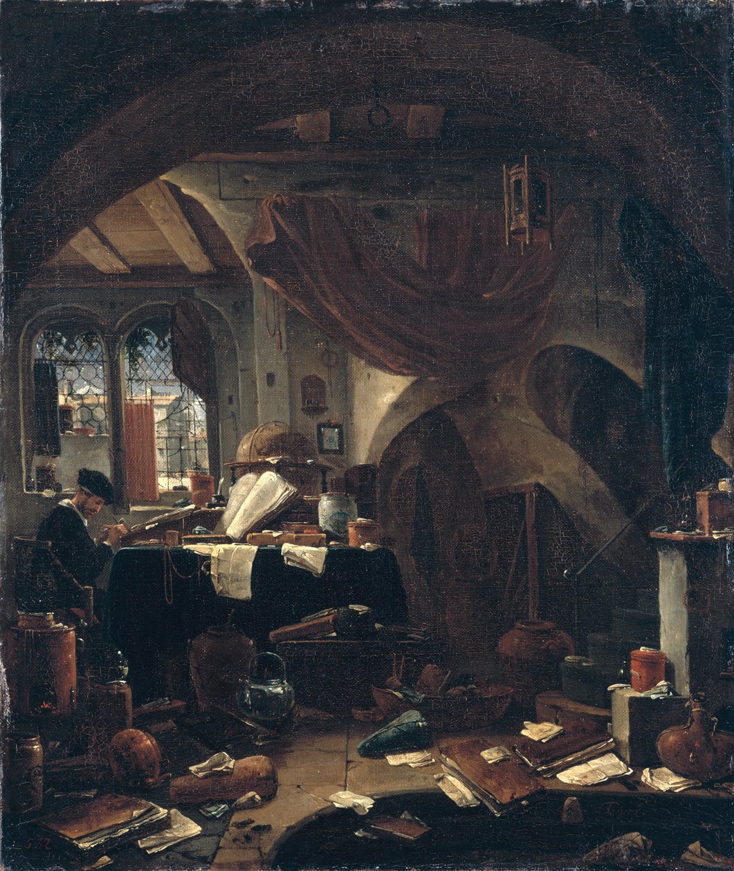 El laboratorio de un alquimista de Thomas Wyck
