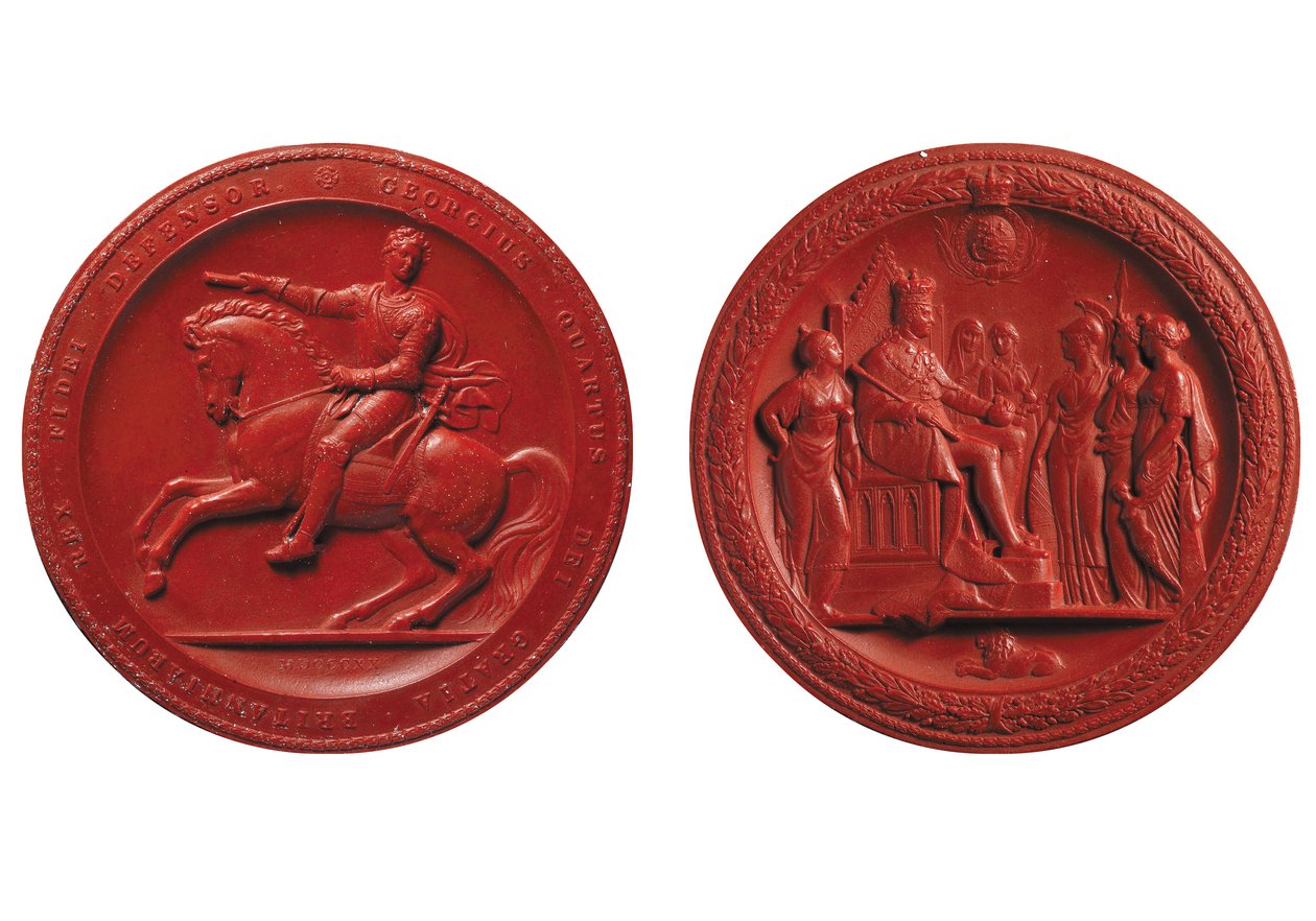 Gran Sello de Jorge IV, c.1821 de Thomas the Elder Wyon