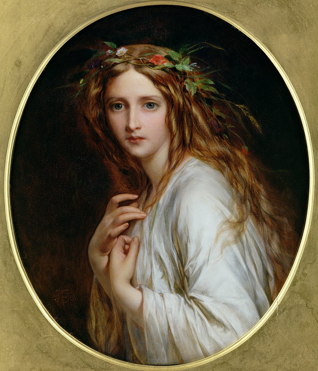 Ofelia, 1861 de Thomas Francis Dicksee