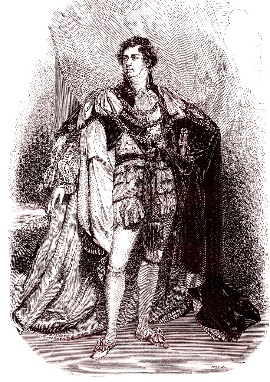 Jorge IV, rey de Inglaterra de Thomas (after) Lawrence