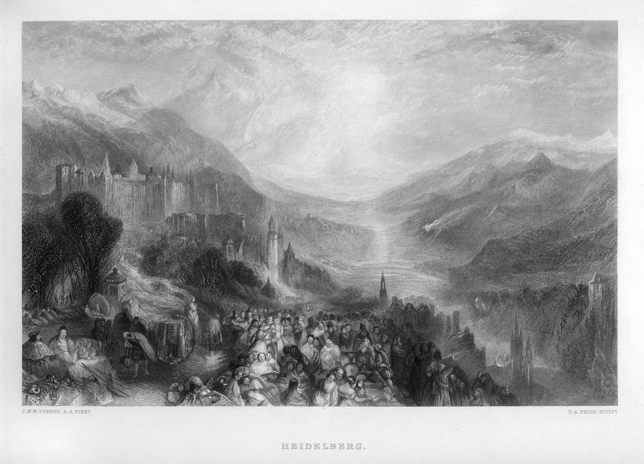 Heidelberg, siglo XIX de Thomas Abel Prior