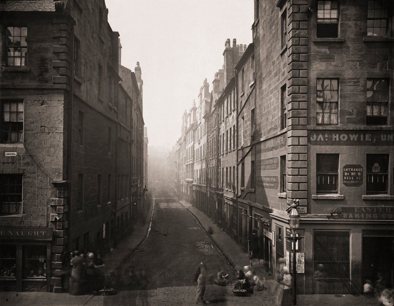 Bell Street, Glasgow, Escocia de Thomas Annan