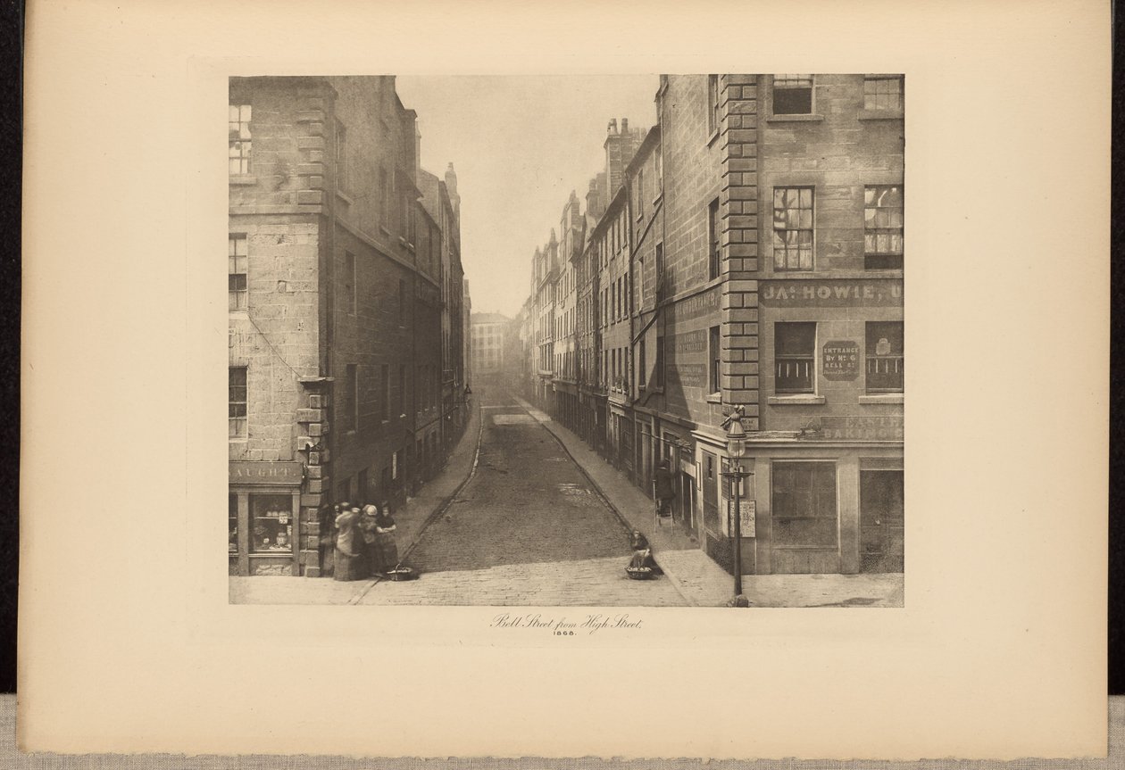 Bell Street desde High Street de Thomas Annan