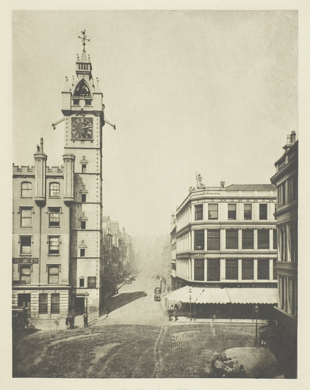 Calle Mayor desde la Cruz de Thomas Annan