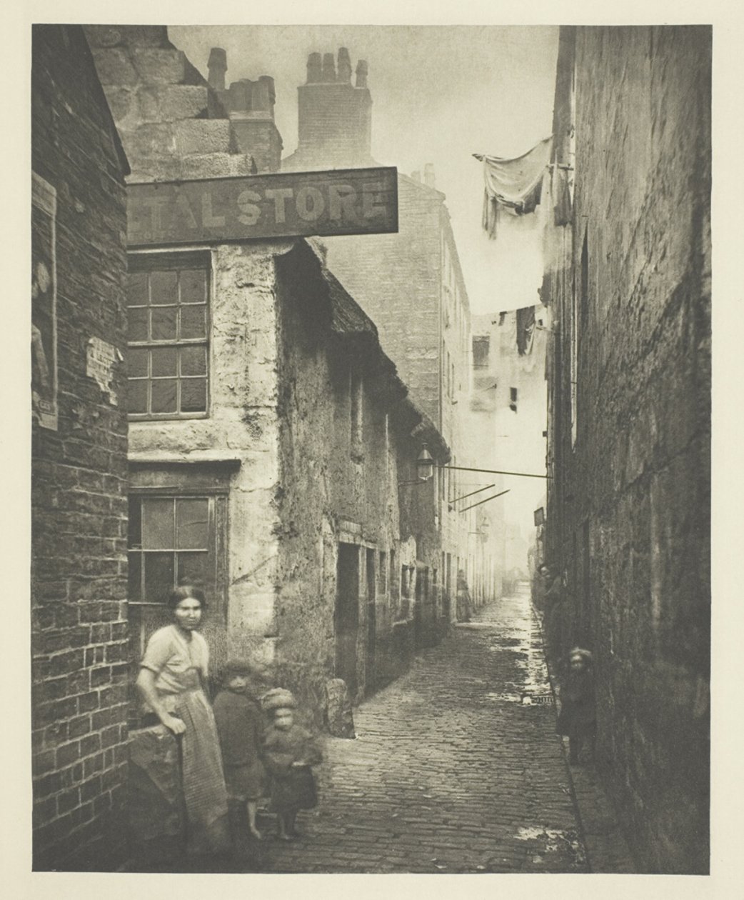 Old Vennel junto a High Street de Thomas Annan