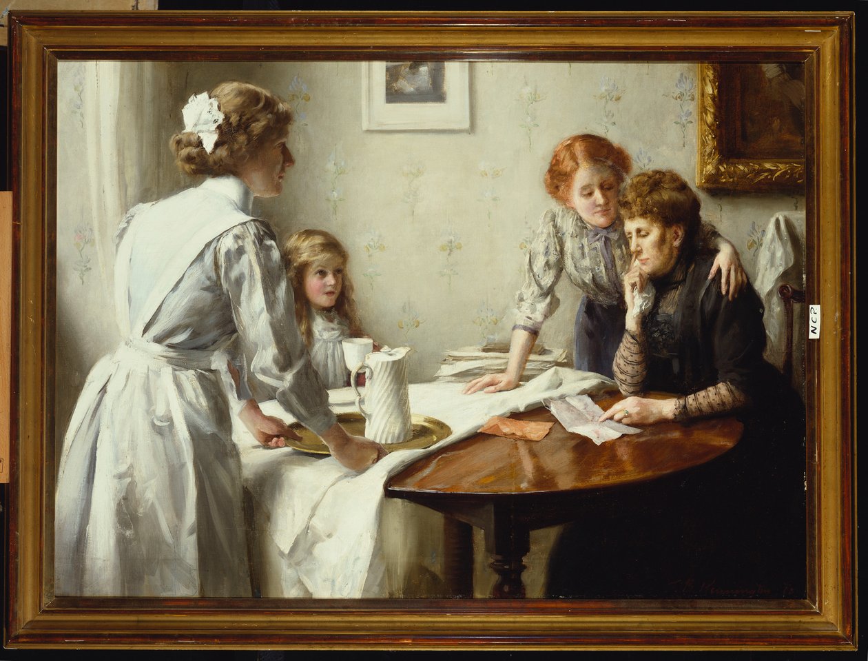 La carta, 1912 de Thomas Benjamin Kennington