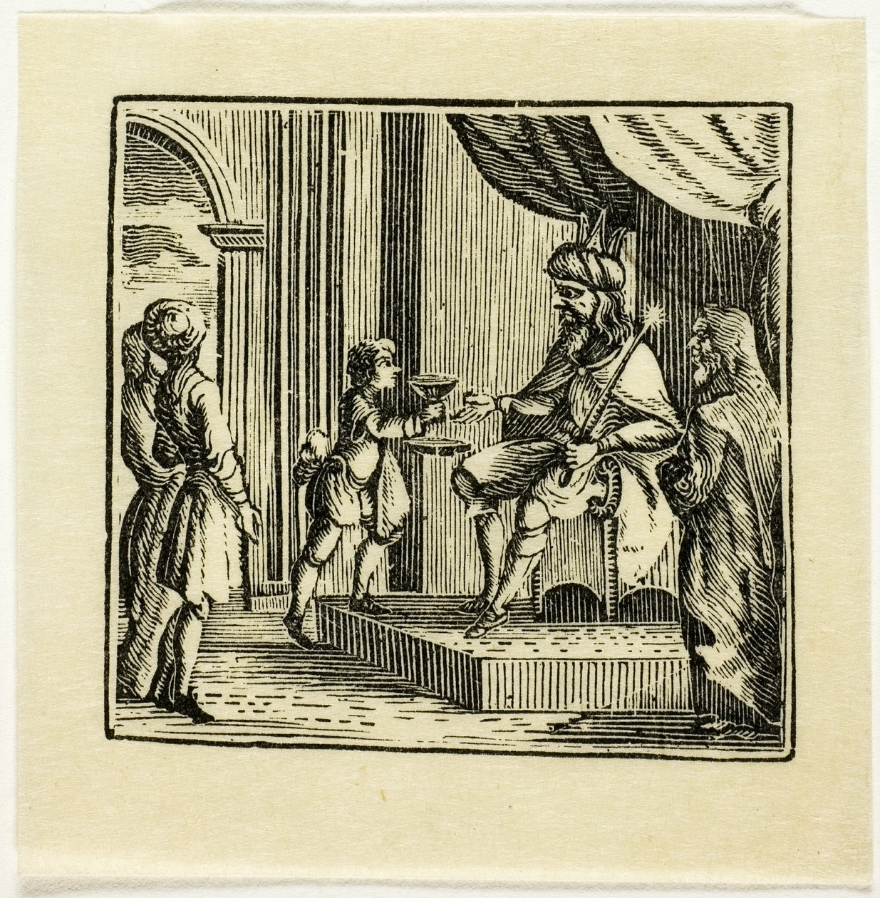 Ilustración de libro de Thomas Bewick