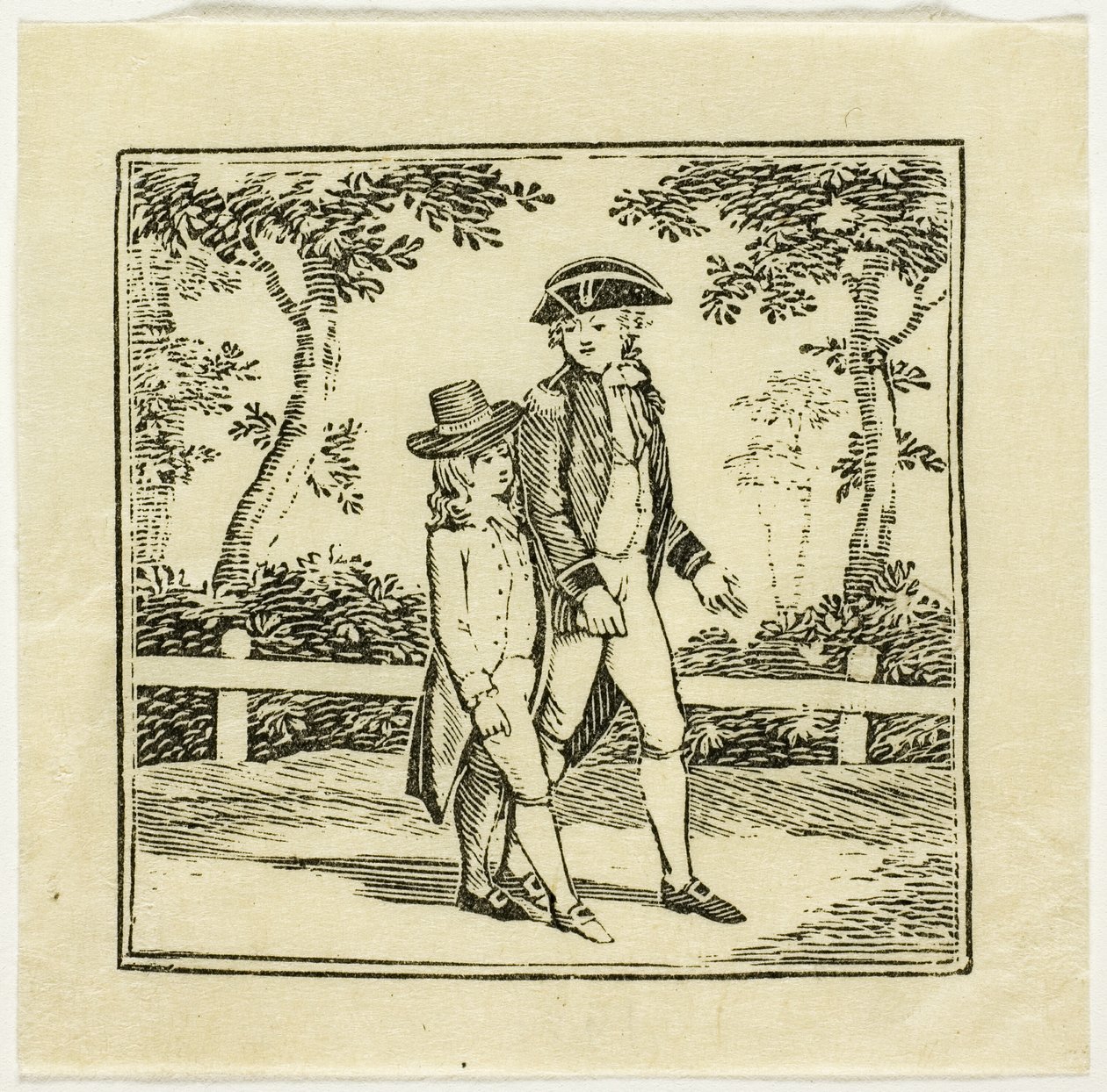 Ilustración de libro de Thomas Bewick