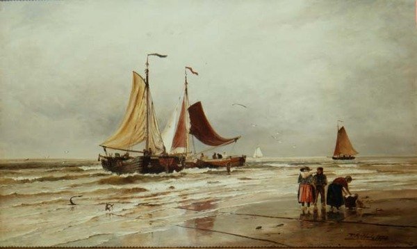 Barcos pesqueros de Thomas Bush Hardy