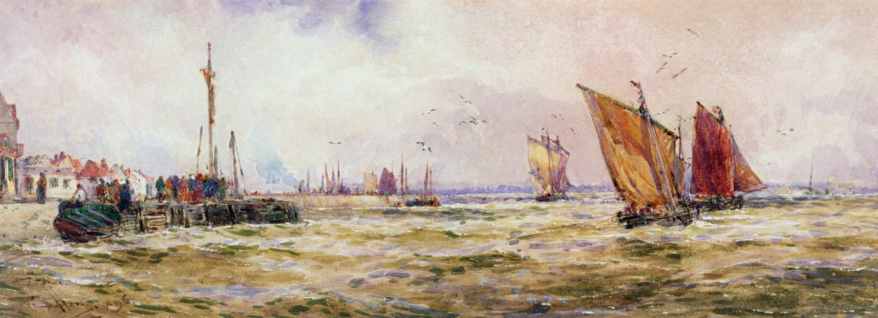 El puerto, 1896 de Thomas Bush Hardy