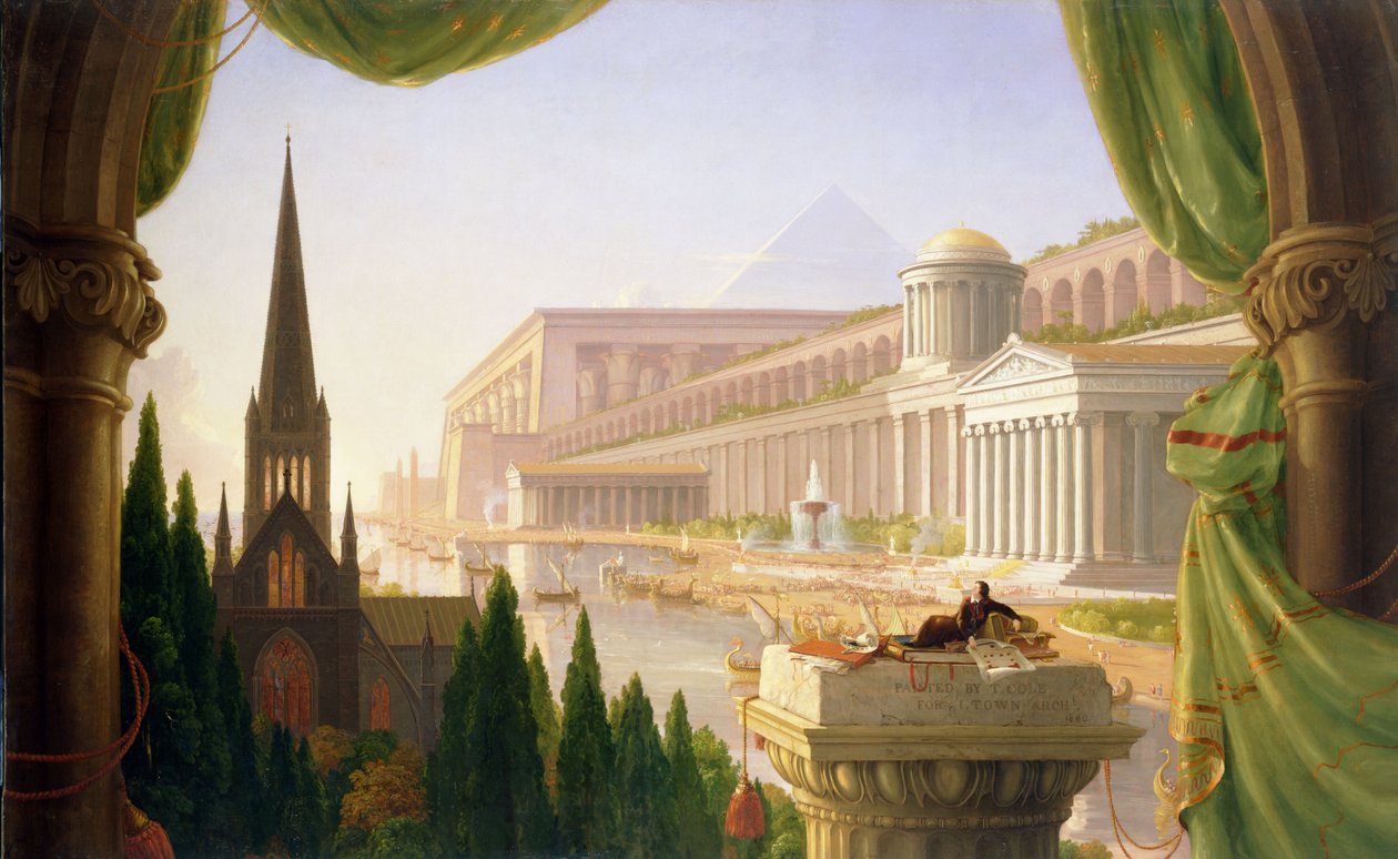 Sueño de arquitecto de Thomas Cole