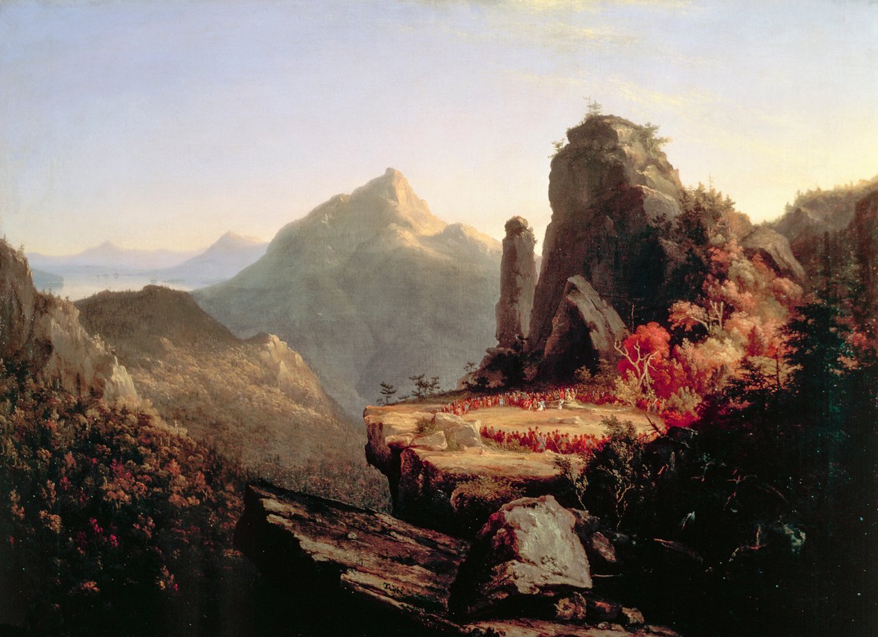 El último mohicano de Thomas Cole