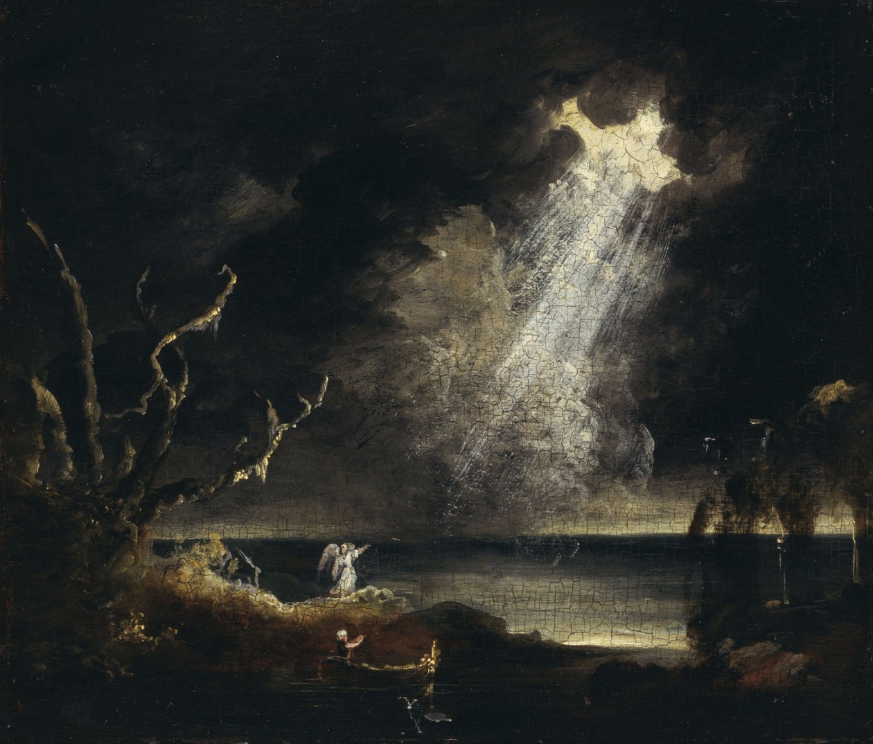 El viaje de la vida: La vejez (estudio) de Thomas Cole