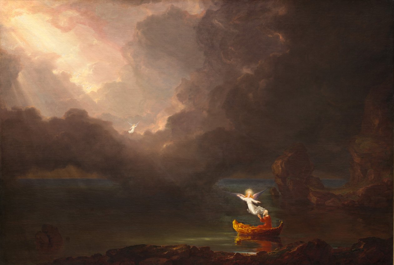 El viaje de la vida: vejez de Thomas Cole