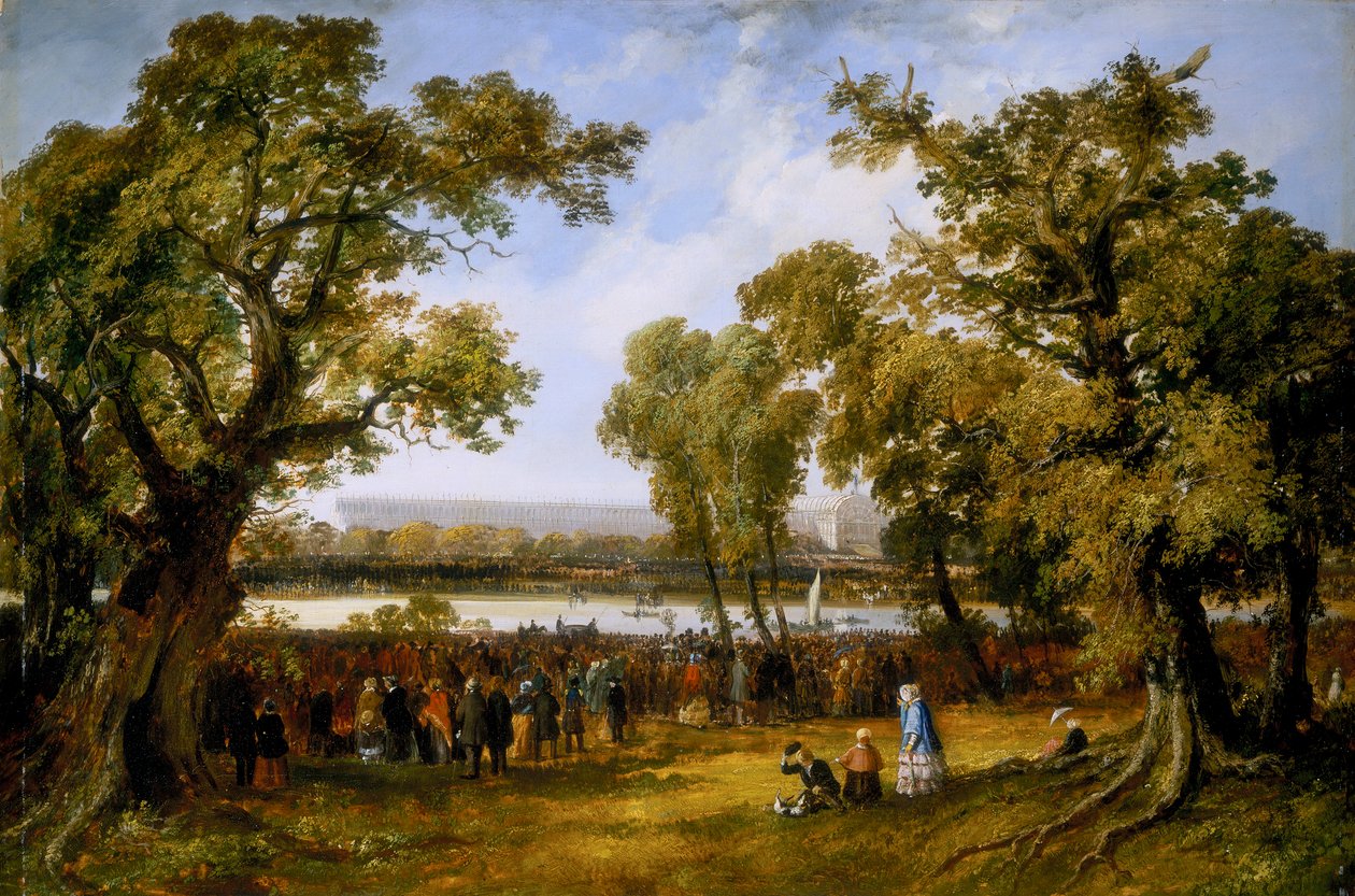Palacio de Cristal en Hyde Park, 1851 de Thomas Colman Dibdin