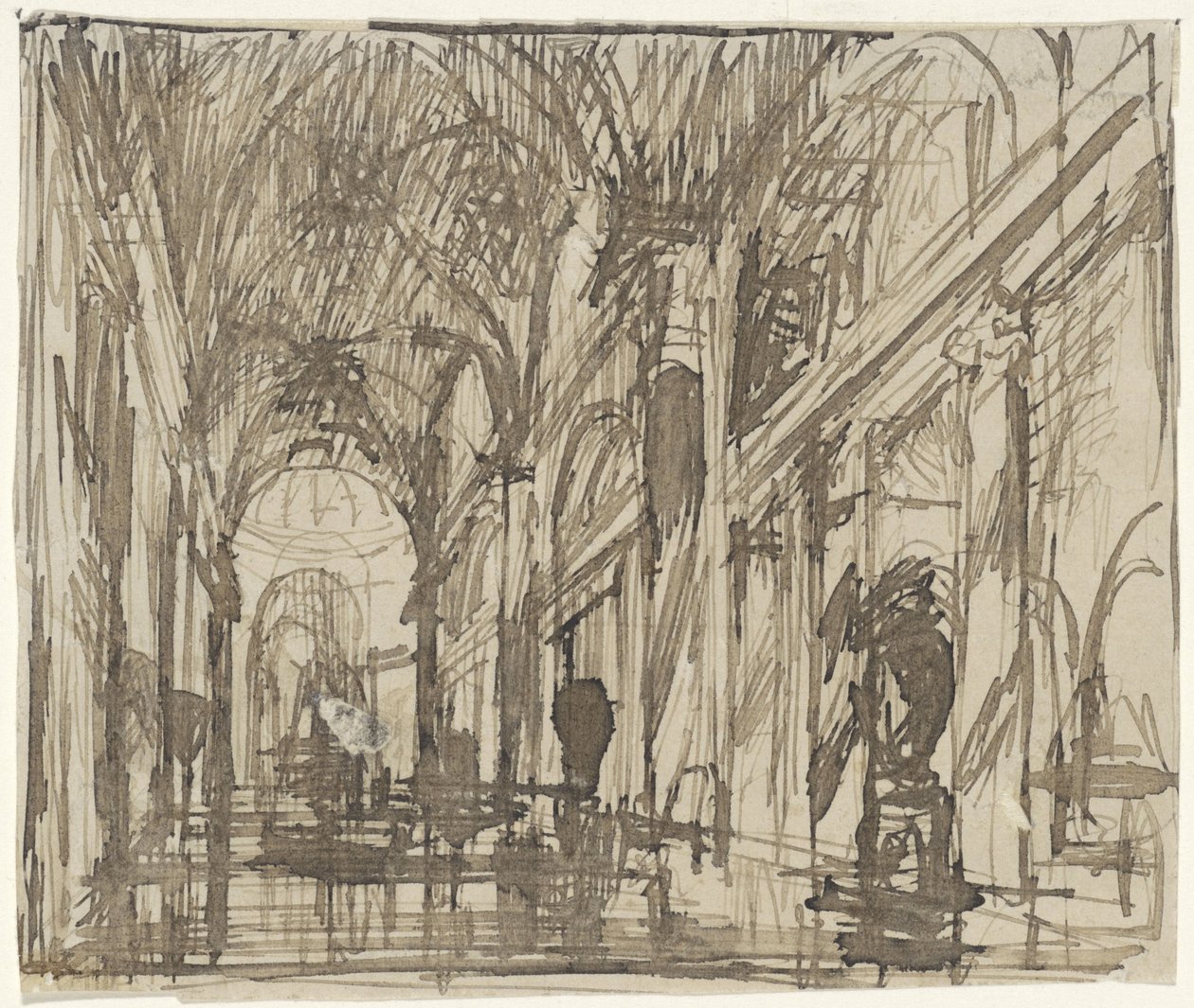 Interior de una iglesia en Roma de Thomas Cool