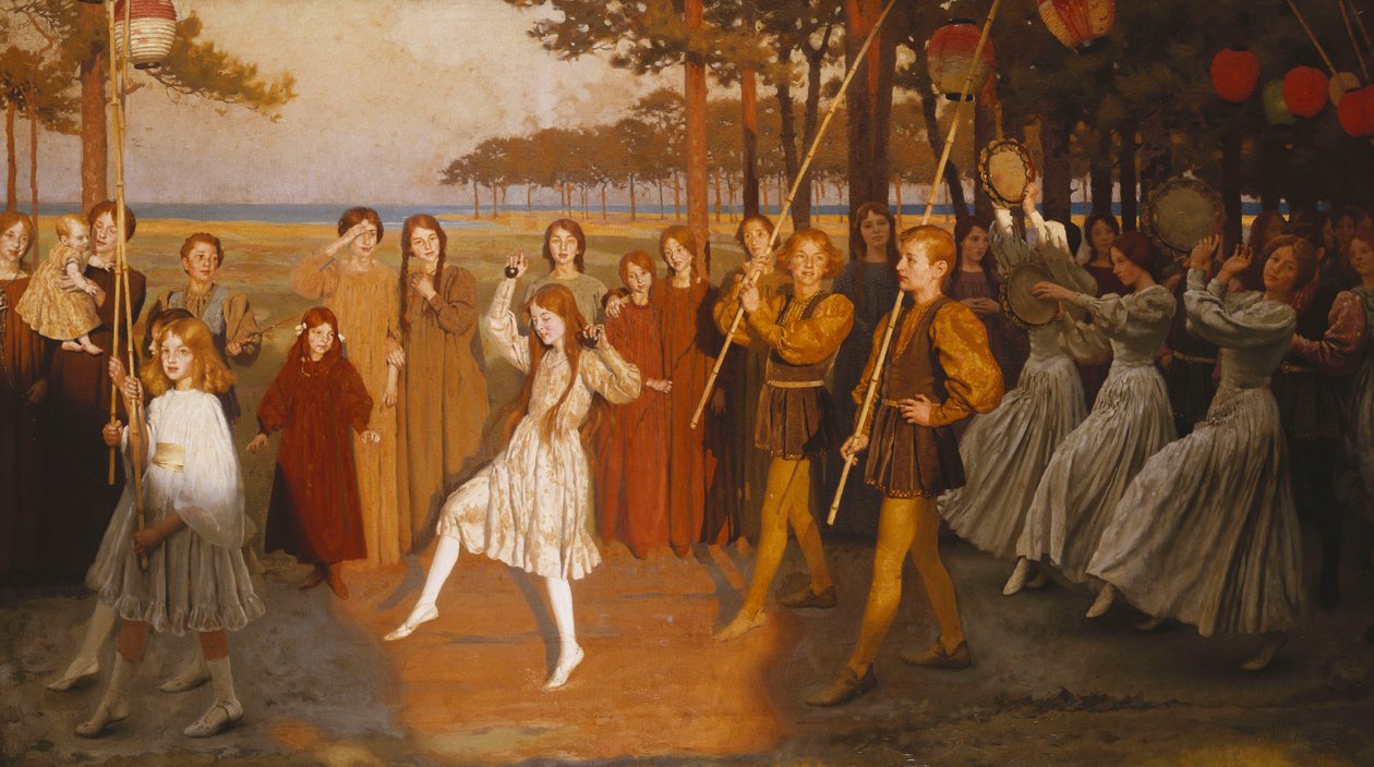 Juventud dorada de Thomas Cooper Gotch