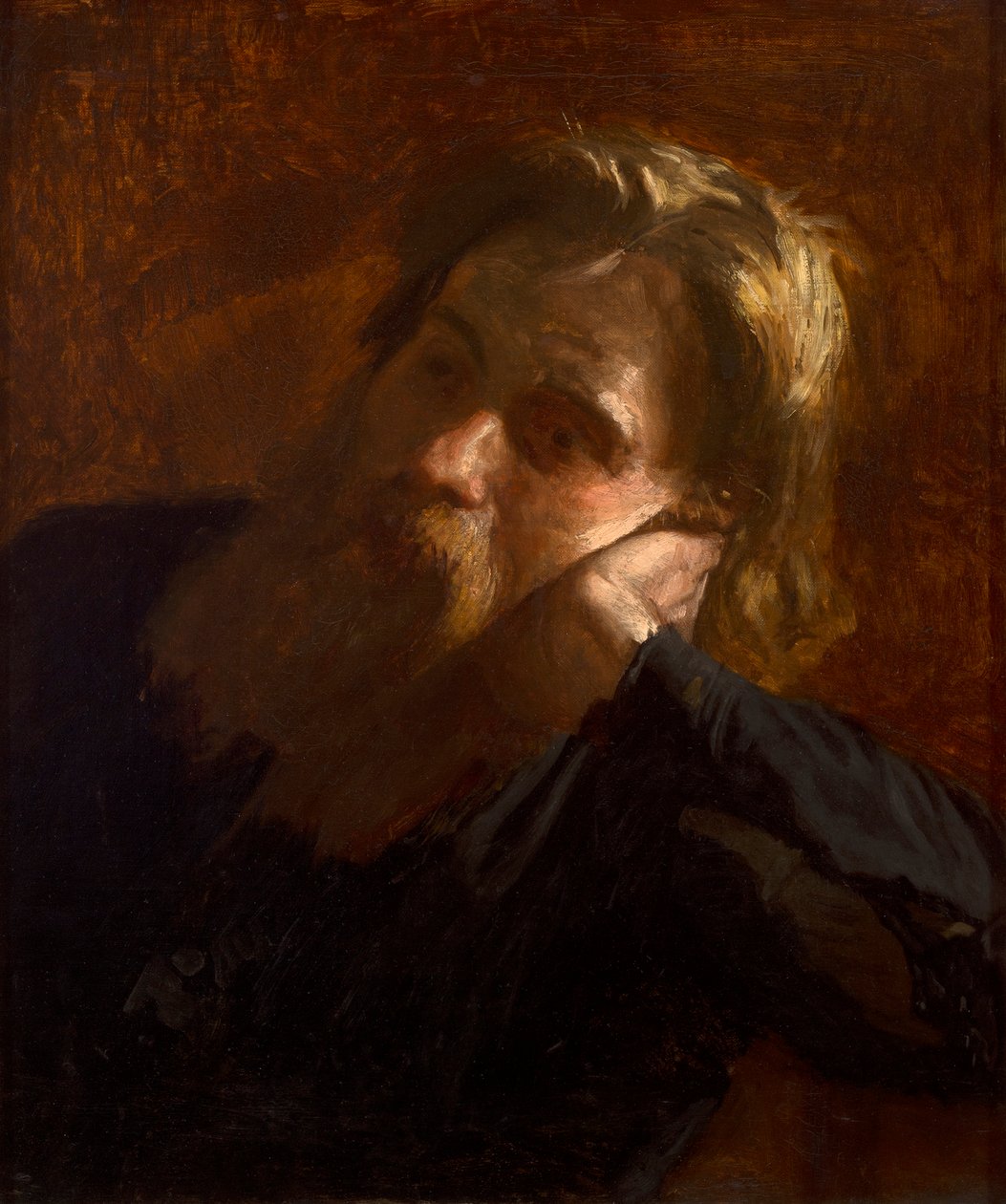 Franklin Schenck (óleo sobre lienzo) de Thomas Cowperthwait Eakins