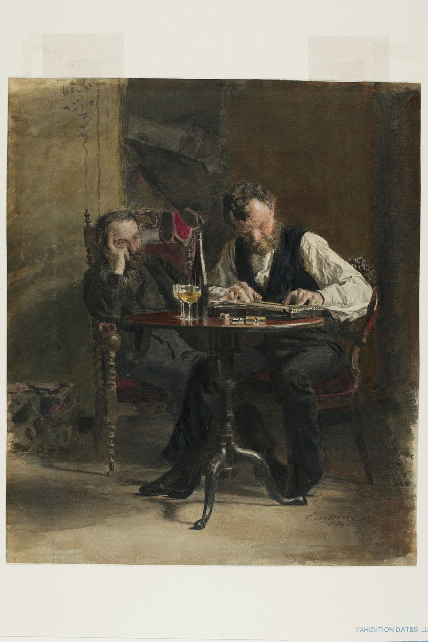 El intérprete de cítara de Thomas Cowperthwait Eakins
