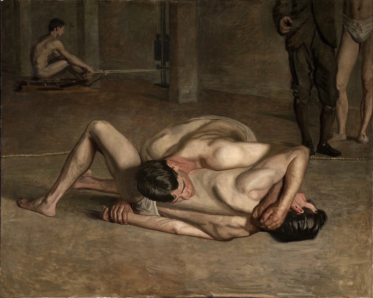 Luchadores de Thomas Cowperthwait Eakins