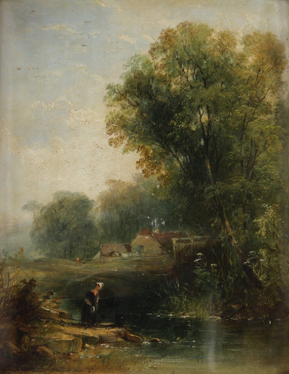 Cerca de Battle, Kent de Thomas Creswick