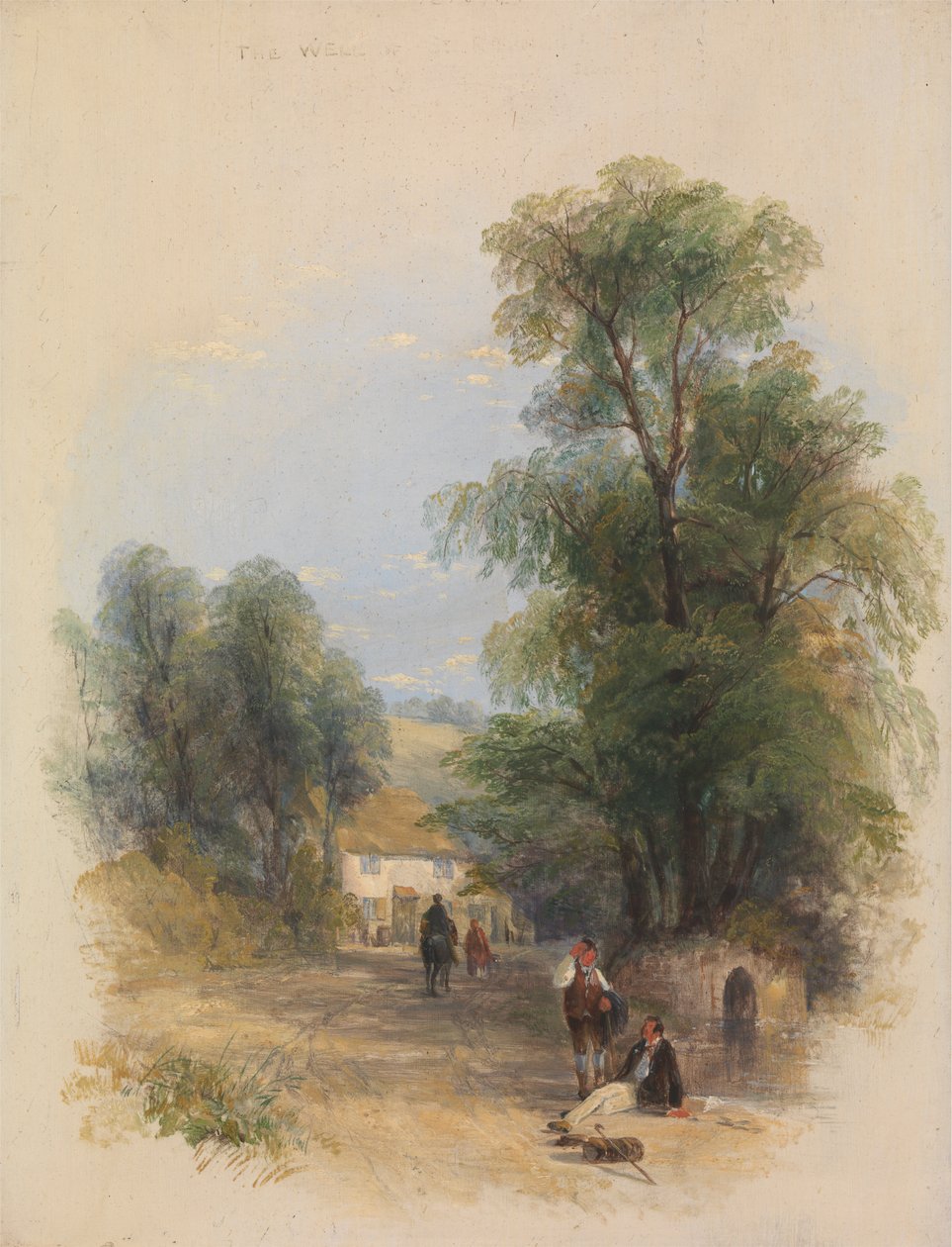El pozo de San Keyne de Thomas Creswick