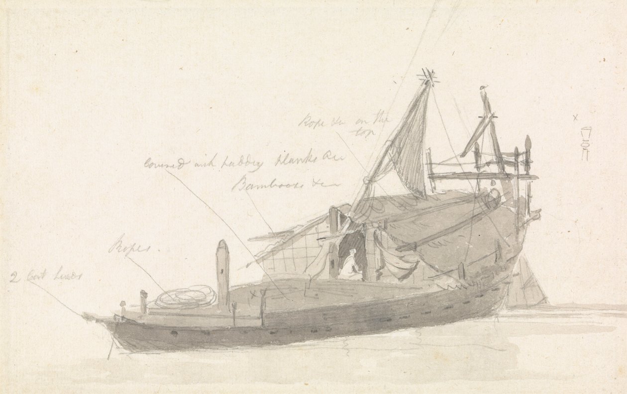 Barcaza de pesca de Thomas Daniell
