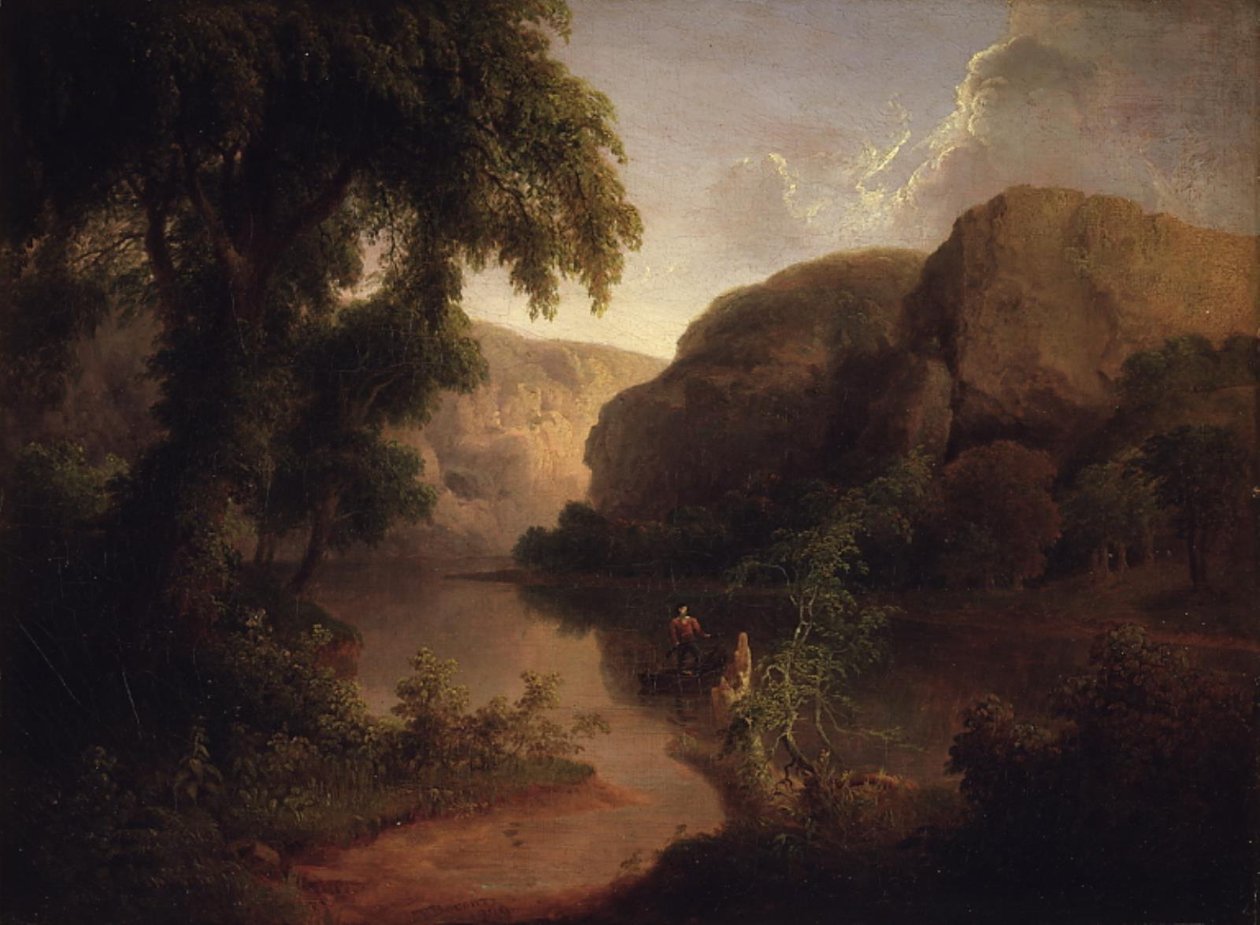 Río entre rocas de Thomas Doughty