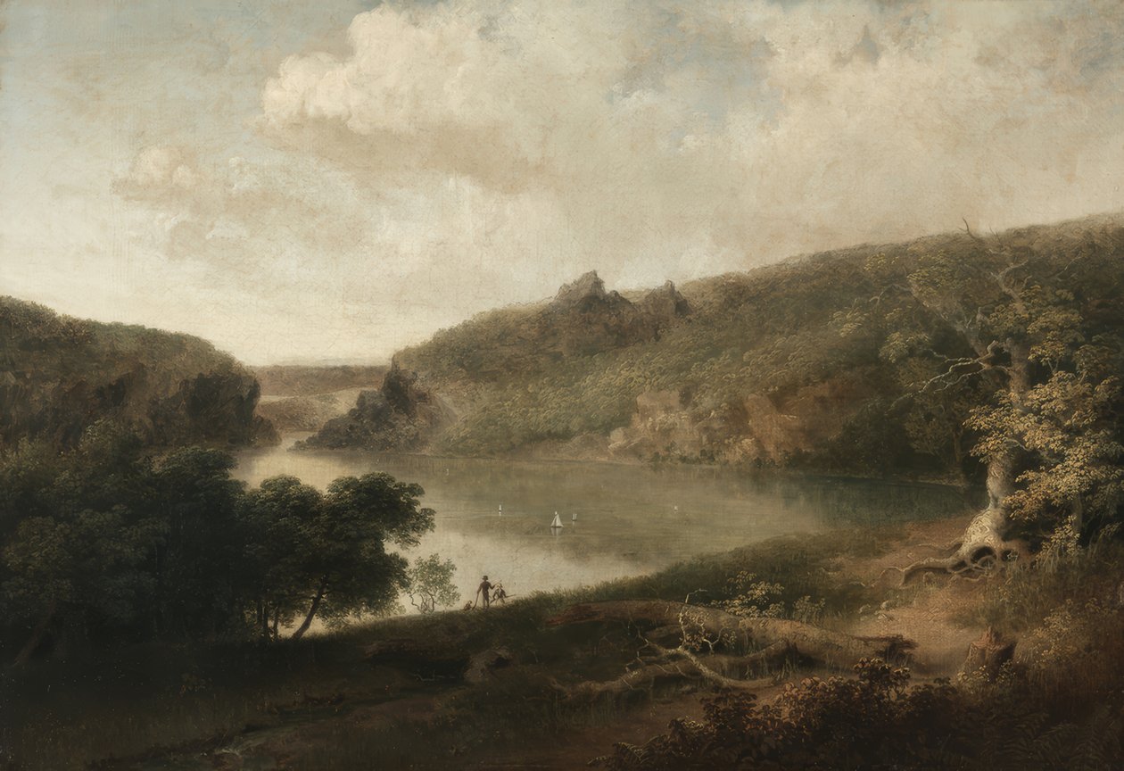 Vista de un lago de Thomas Doughty