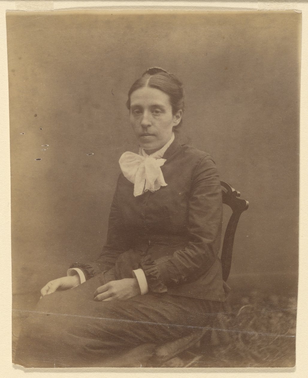 [Retrato de mujer de mediana edad] de Thomas Eakins