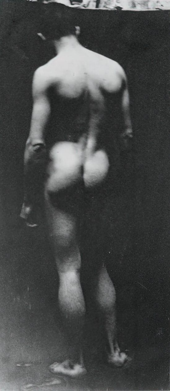 Desnudo de pie Samuel Murray, c. 1890-1892 de Thomas Eakins