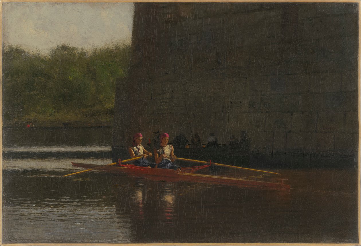 Los remeros (Los hermanos Schreiber) de Thomas Eakins