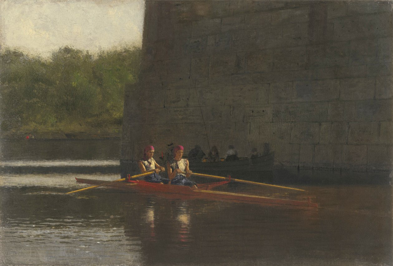 Los remeros, 1874 de Thomas Eakins