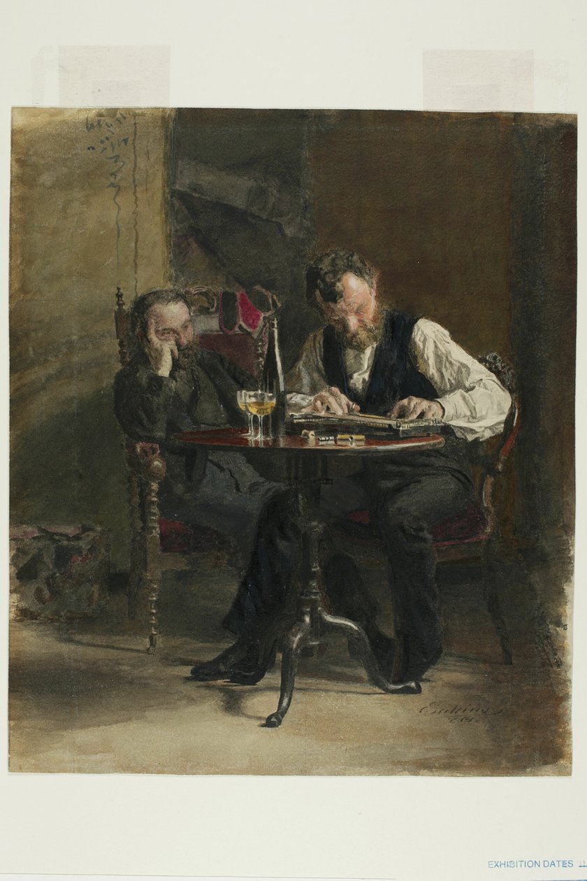 El tañedor de cítara de Thomas Eakins