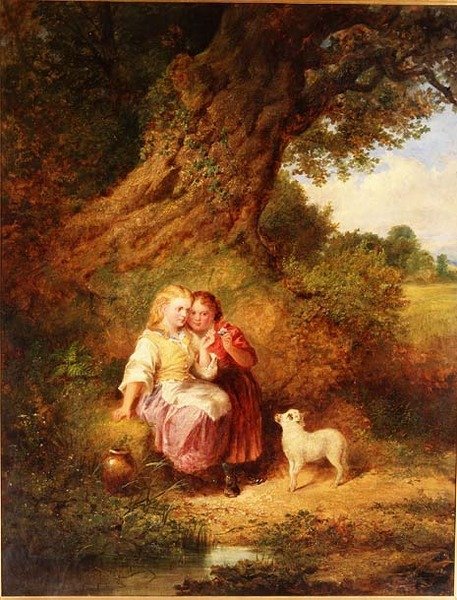 El corderito de Thomas Faed