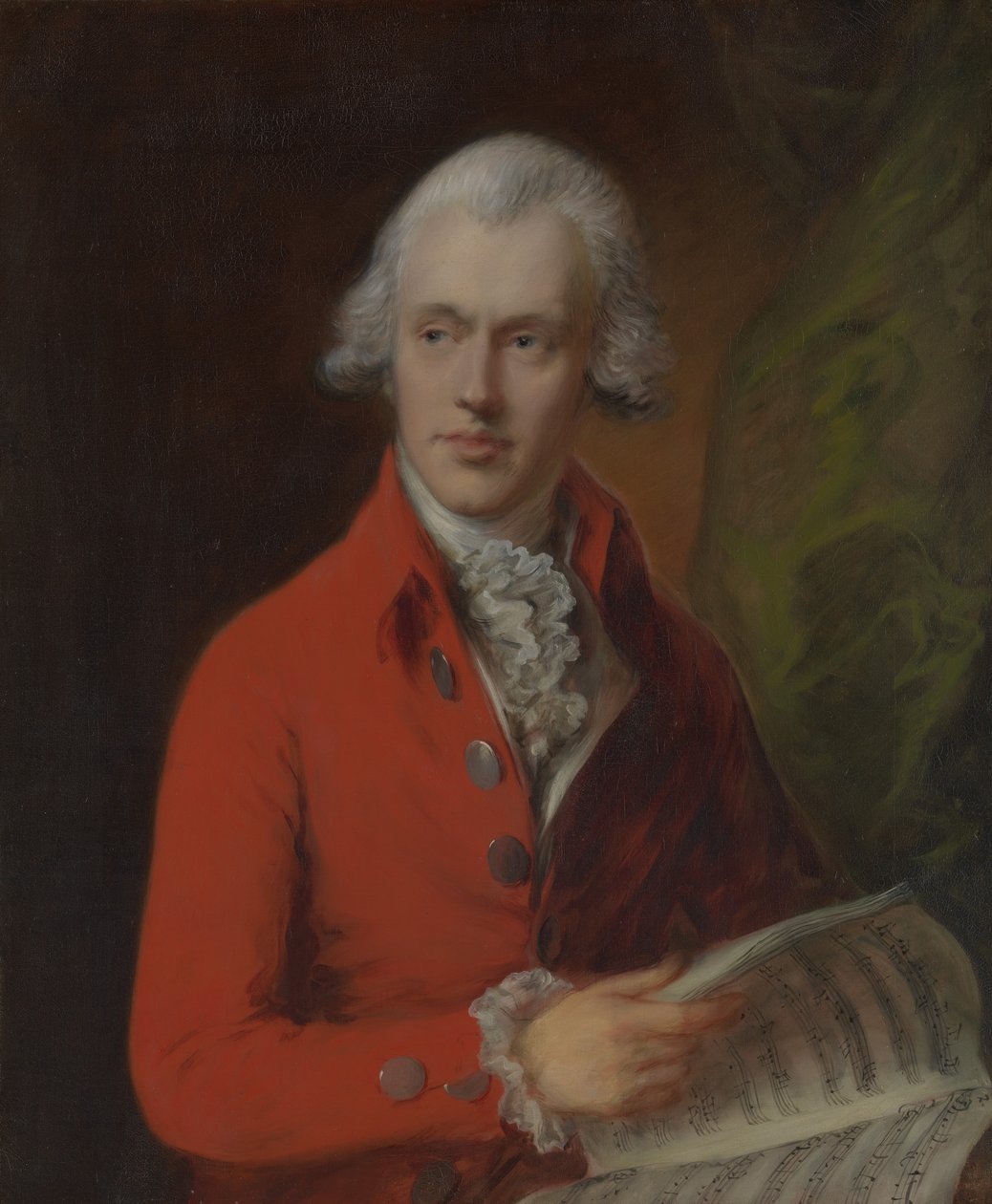 Charles Rousseau Burney 1747-1819, ca. 1780. de Thomas Gainsborough
