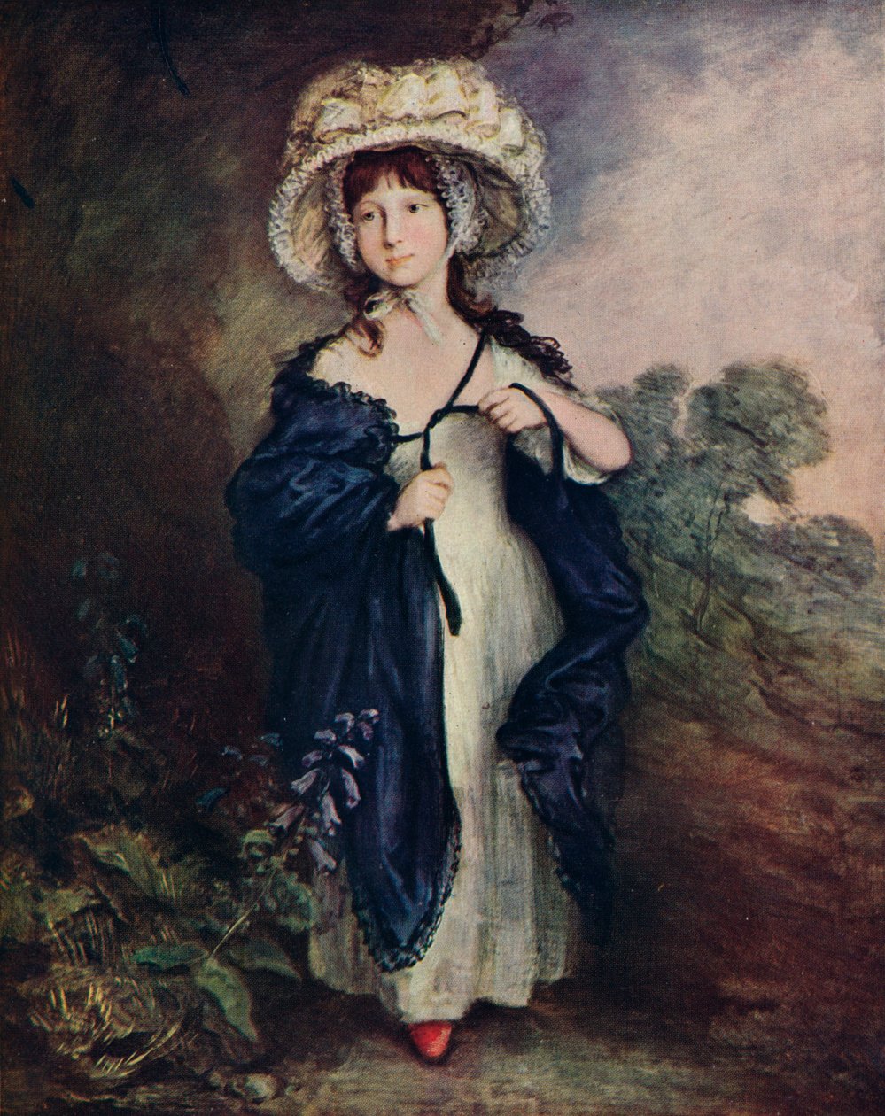 Señorita Elizabeth Haverfield de Thomas Gainsborough