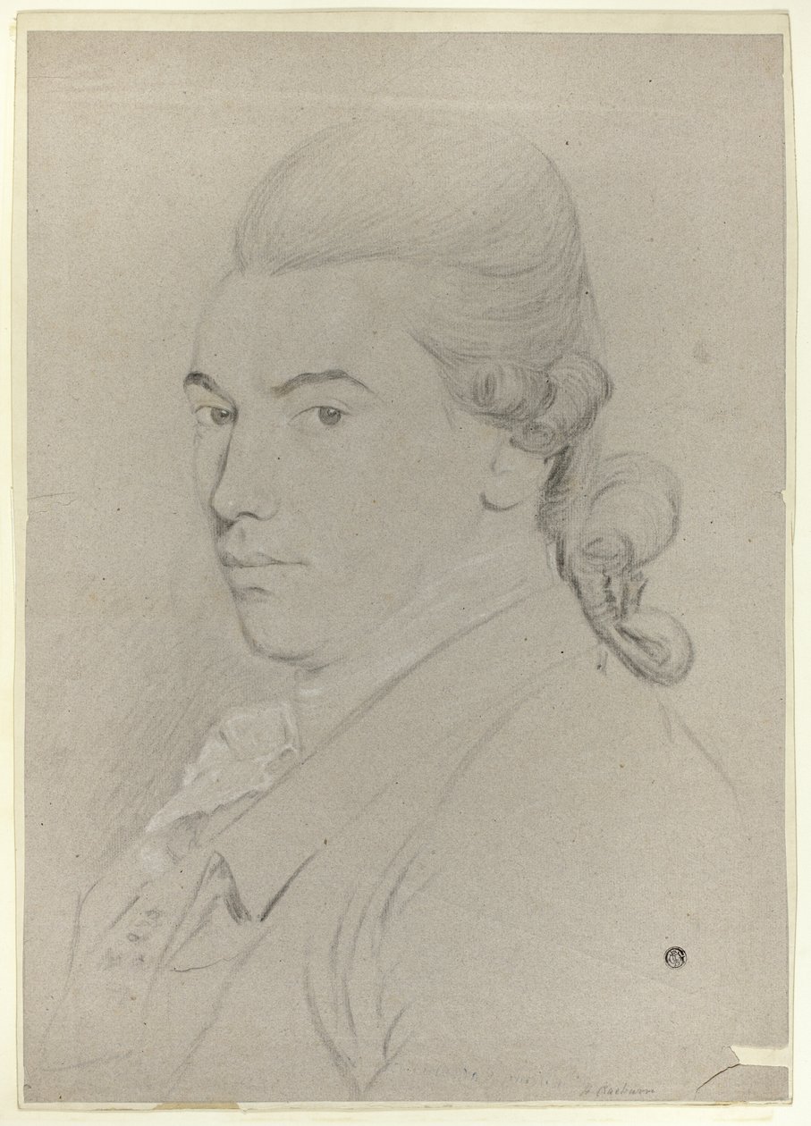 Busto Retrato de un Hombre de Thomas Gainsborough