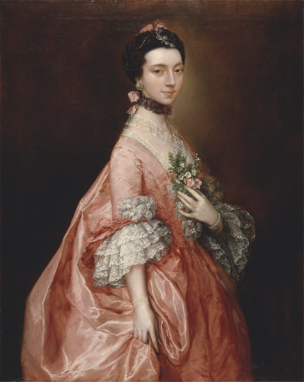 Mary Little, más tarde Lady Carr de Thomas Gainsborough RA