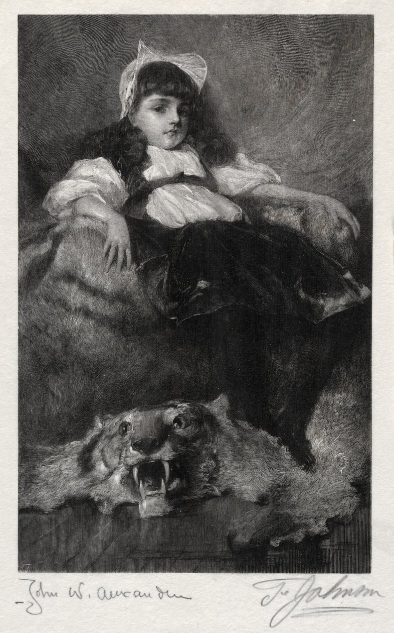 Retrato de un niño de Thomas George Johnson