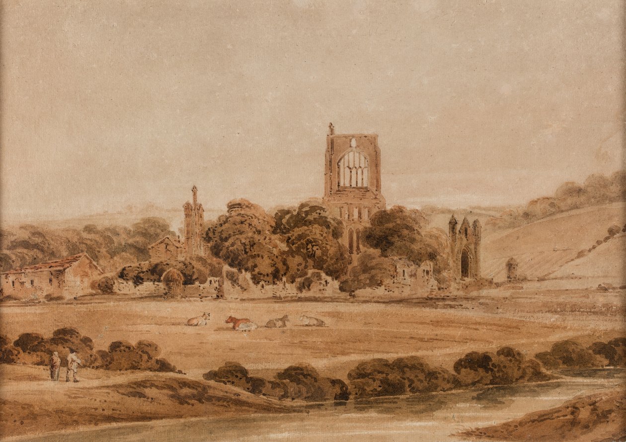 Abadía de Kirkstall de Thomas Girtin