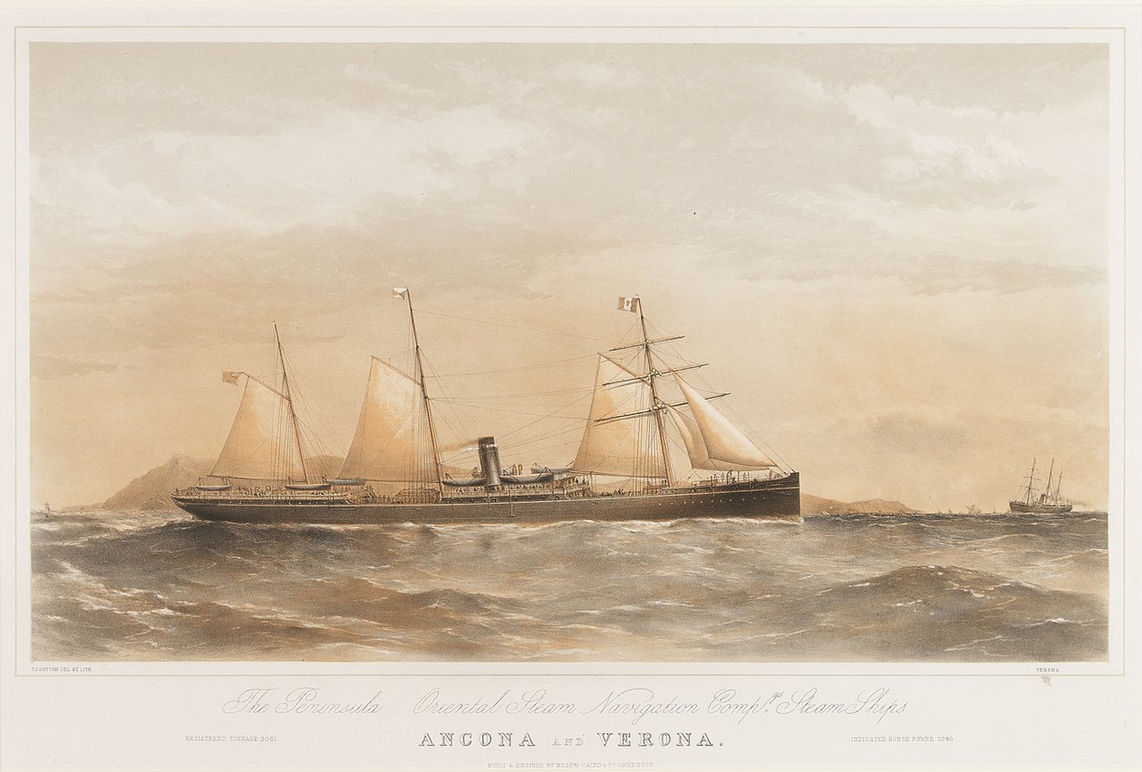 Ancona" y "Verona de Thomas Goldsworth Dutton