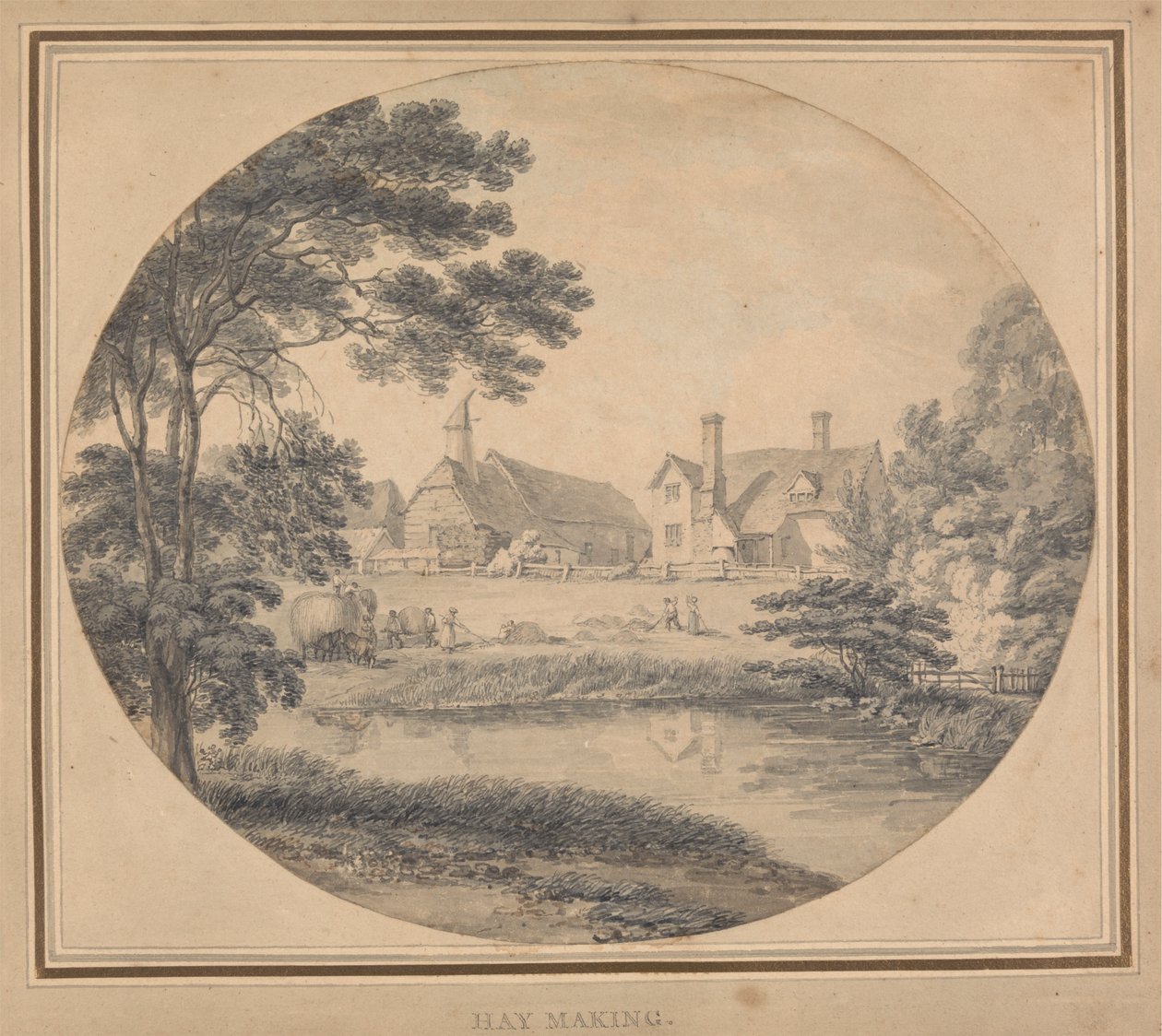 Recolección de heno de Thomas Hearne
