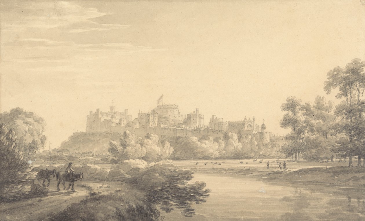 Castillo de Windsor de Thomas Hearne