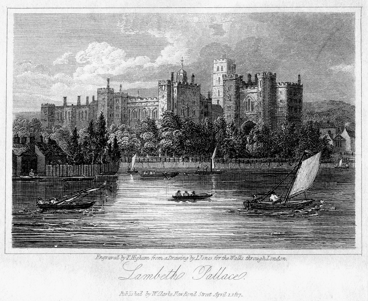 Palacio de Lambeth, Londres de Thomas Higham