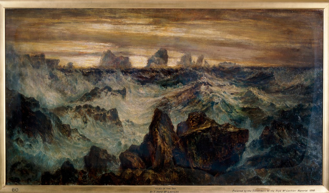 Las islas del mar de Thomas Hope McLachlan
